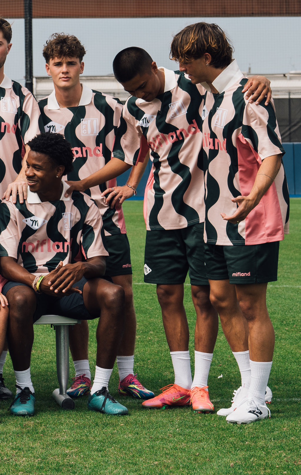 Mediam ミディアム　Football Short Tee 2024 FC Shorts – Mifland : A Design Company