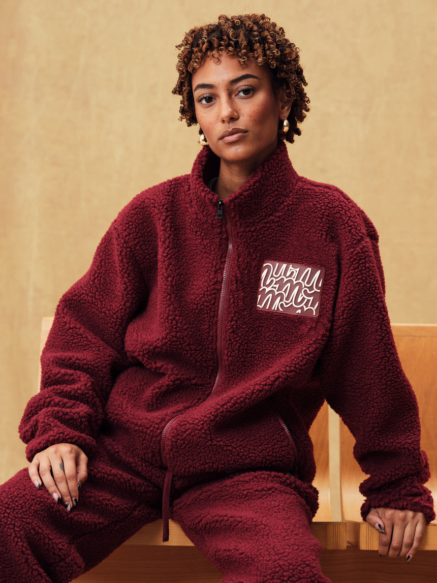 Fuzzy Fleece Full Zip