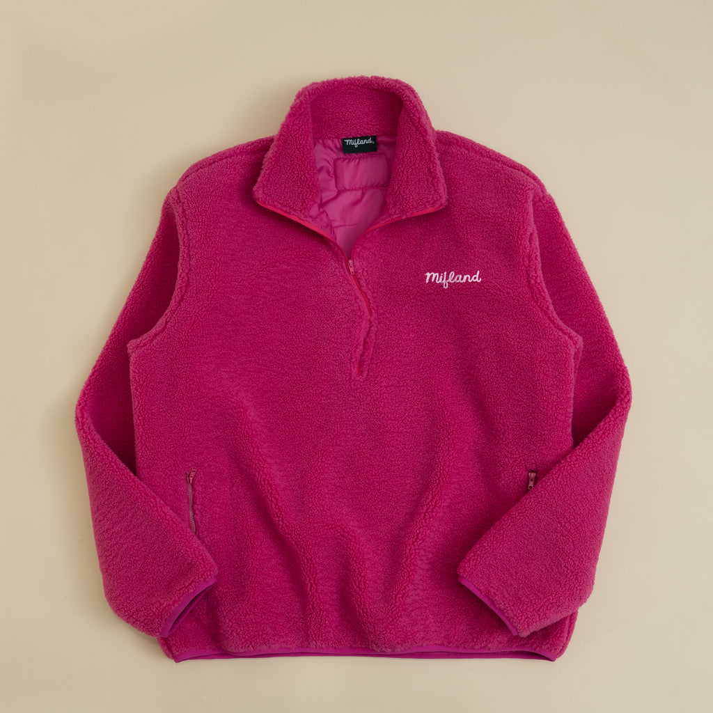 FW23 Fleece Half Zip Pullover – Mifland : A Design Company FW23 Fleece Half Zip Pullover – Mifland : A Design Company