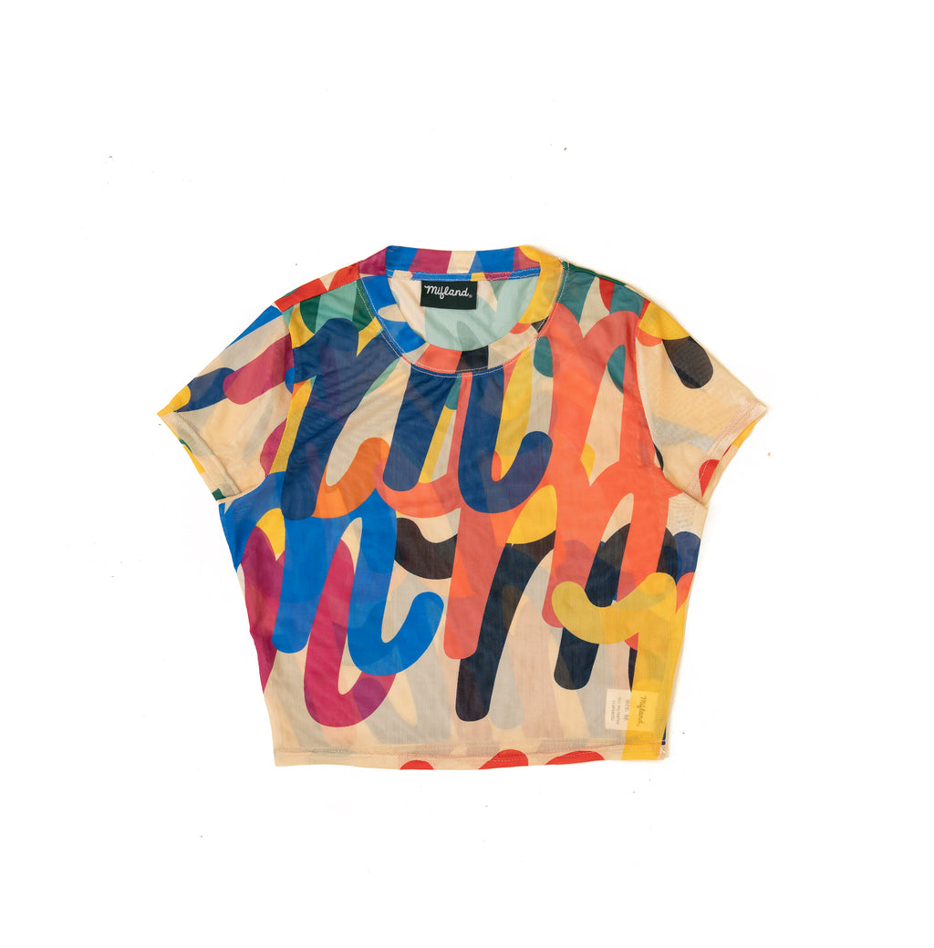 Million M Mesh Crop Shirt – Mifland : A Design Company