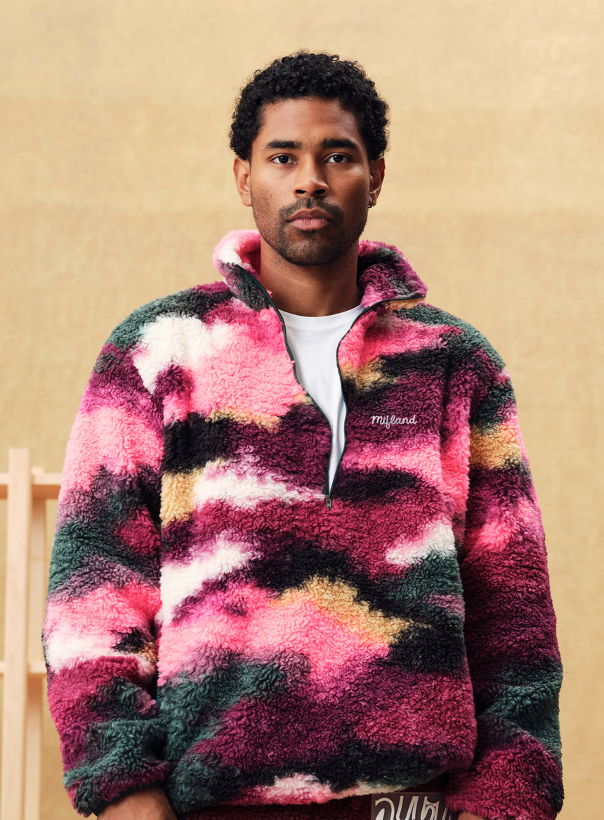 Fleece Half Zip Pullover