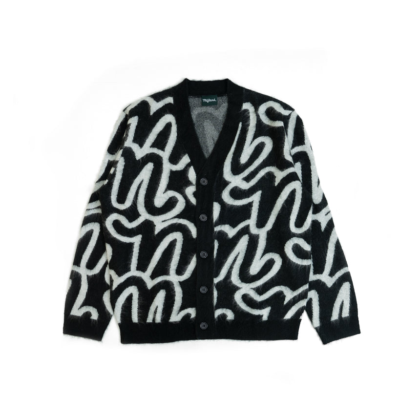 M Script Cardigan LE