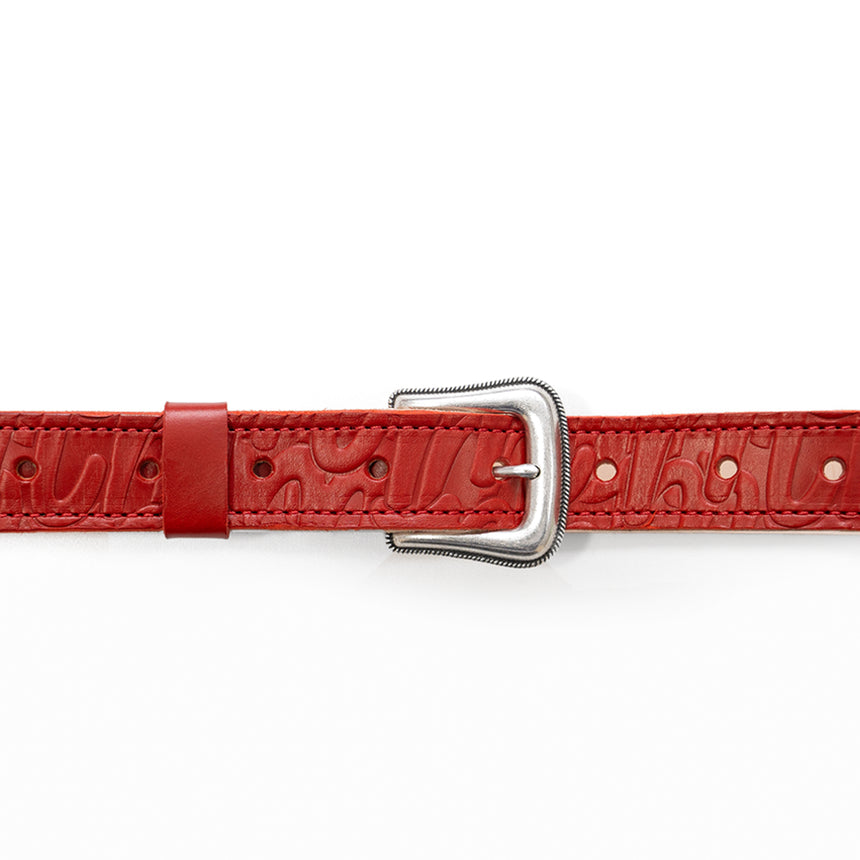 Vintage Italian Leather Belt