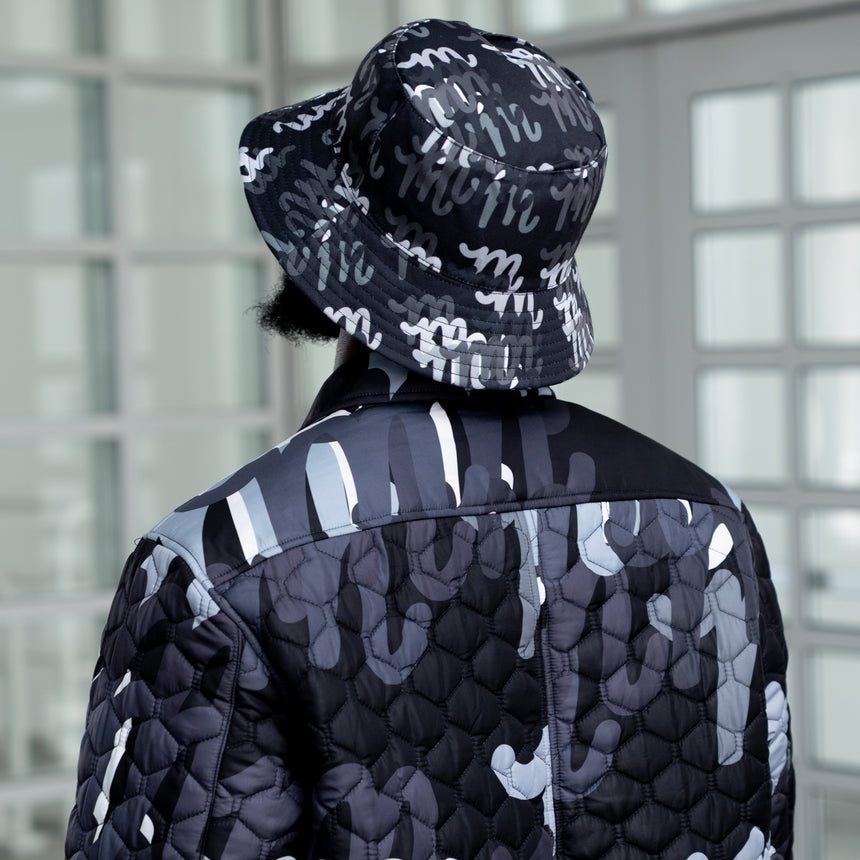 Million M Quilted Overshirt QS LE Black