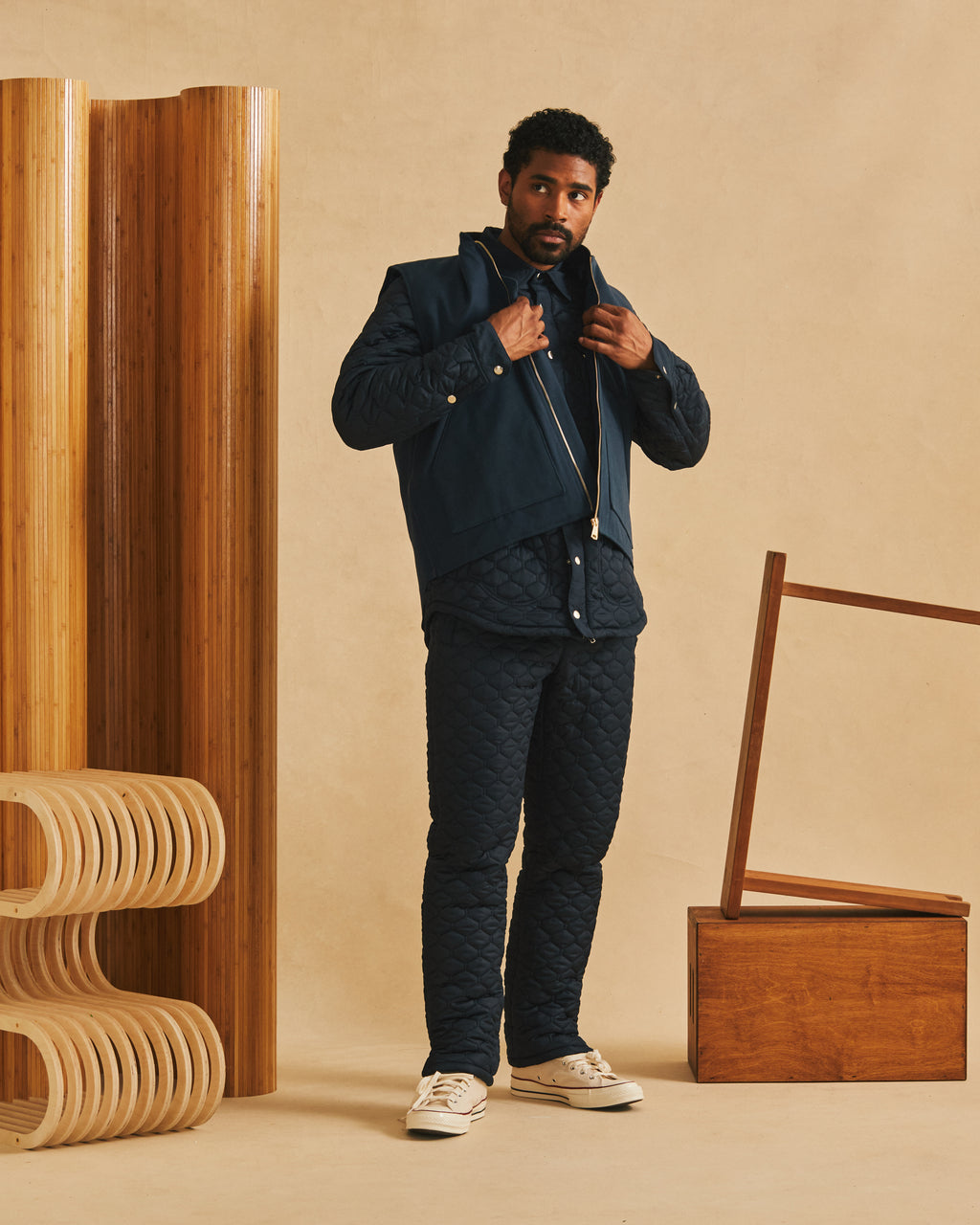 Quilted Pants QS LE – Mifland : A Design Company Quilted Pants QS LE – Mifland : A Design Company