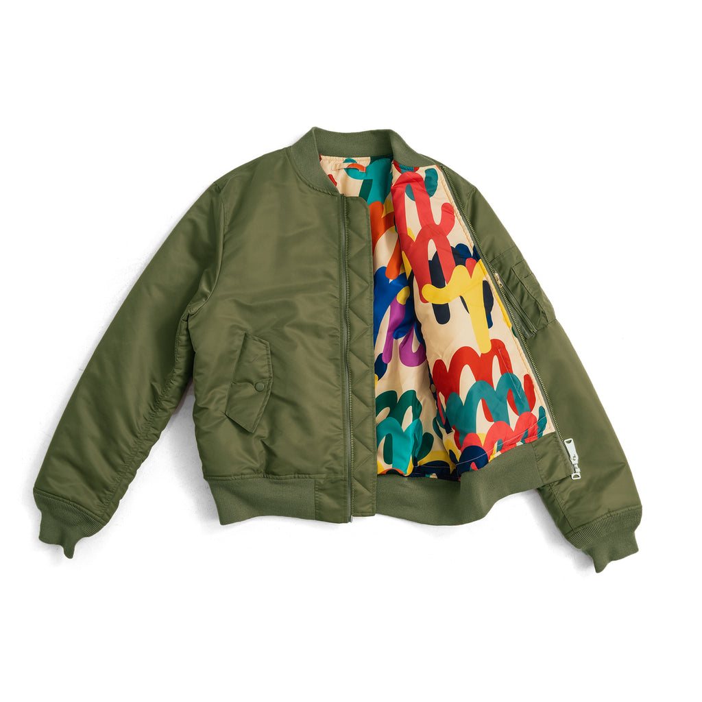 Reversible MA-1 Flight Jacket