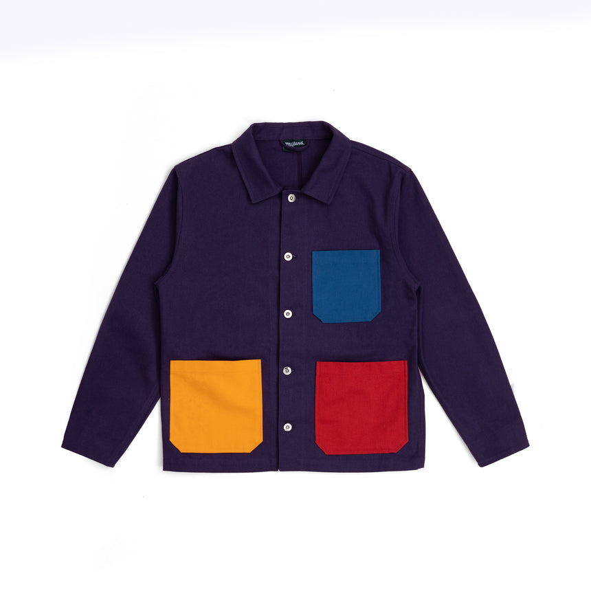 Multicolor Work Jacket