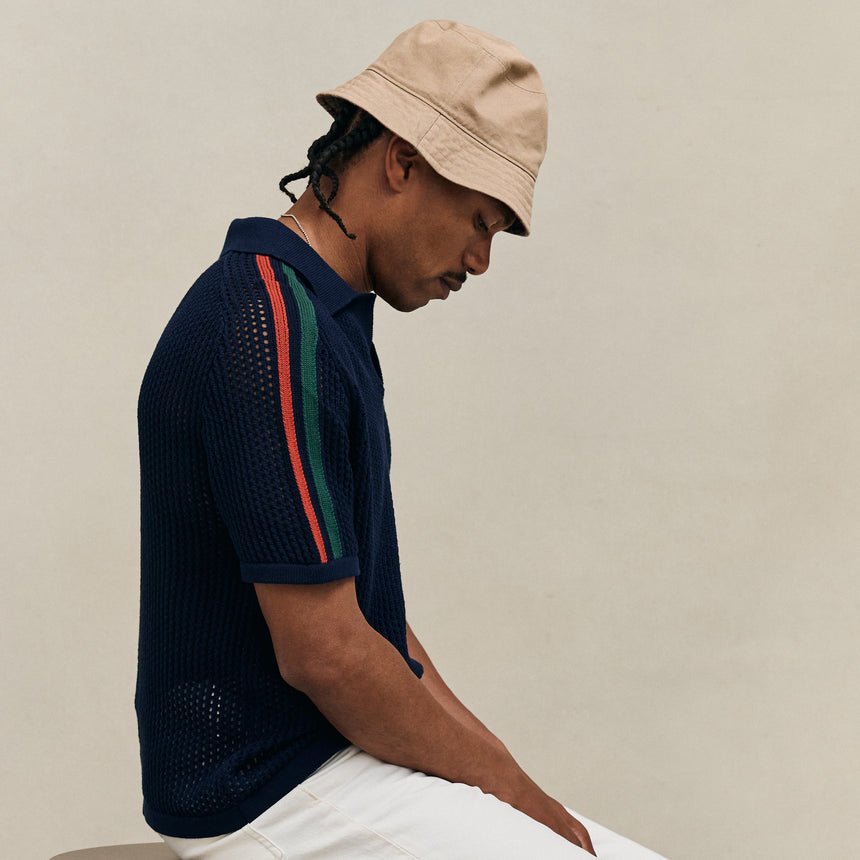 St Tropez Woven Polo