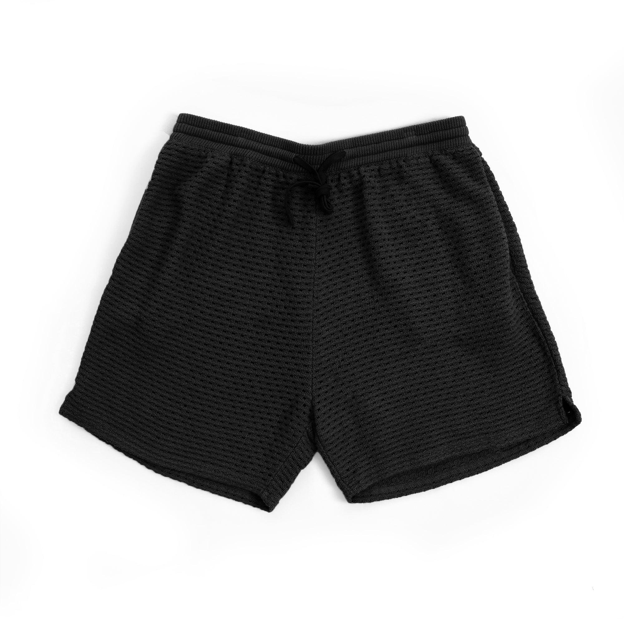 完売品 入手困難 新品 LIten Quilting short pants 黒 Black_Beach_Knit_Shorts_Site.