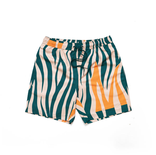 ショートパンツ MSGM SS25 STRIPED SHORTS (3841MDB08 25711785) MSGM Cotton shorts striped pattern | The Fashion Square