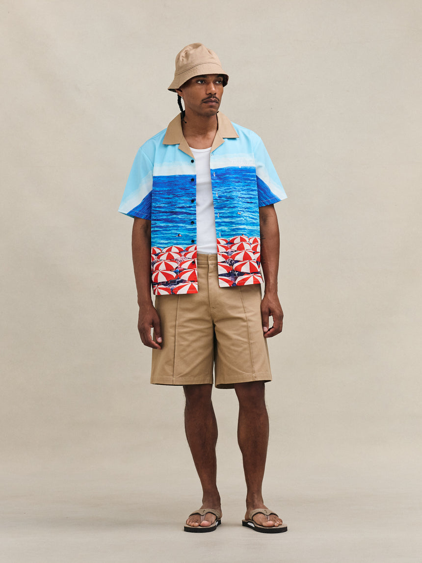 Beach Club Camp Shirt