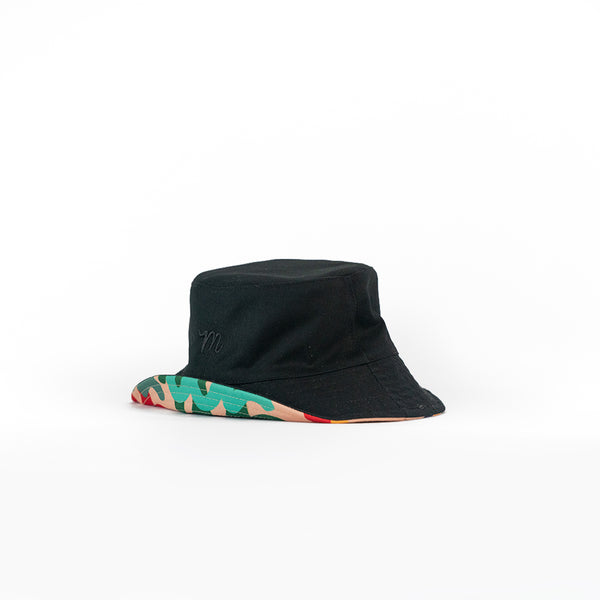 [HAZZYS] Black line color reversible Bucket Hat / 税込み Reversible Bucket Hat QS – Mifland : A Design Company