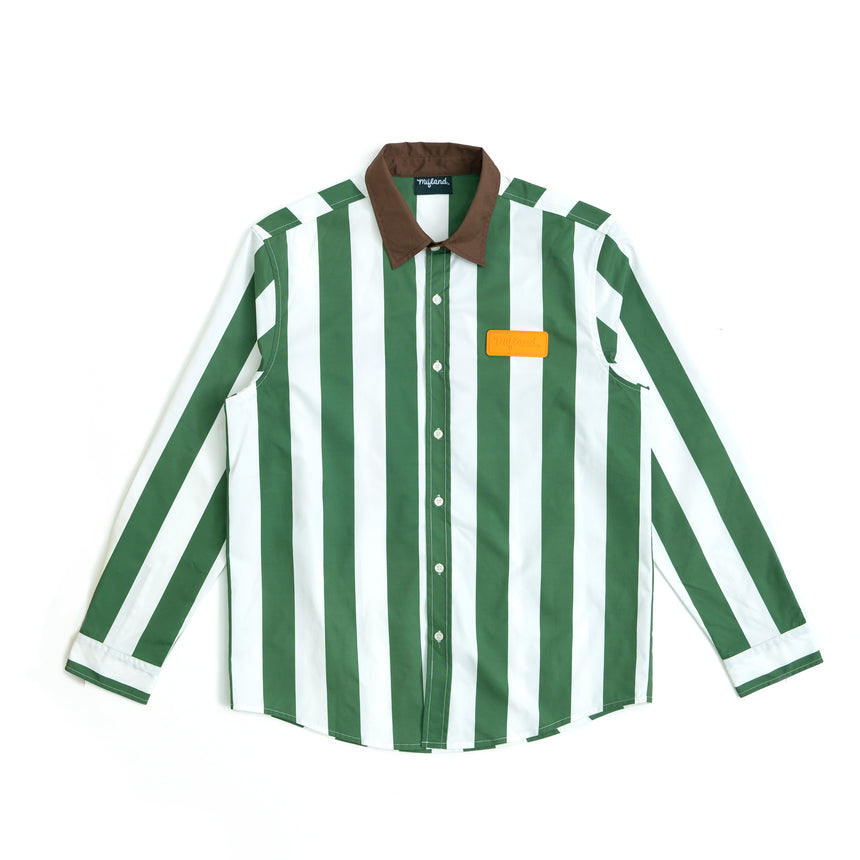 Lightweight Stripe Logo Shirt