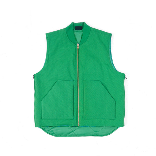 新品 BRIEFING POCKETABLE WIND VEST ネイビーXL